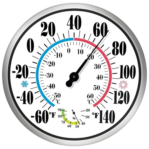 Outdoor thermometer large - 12",