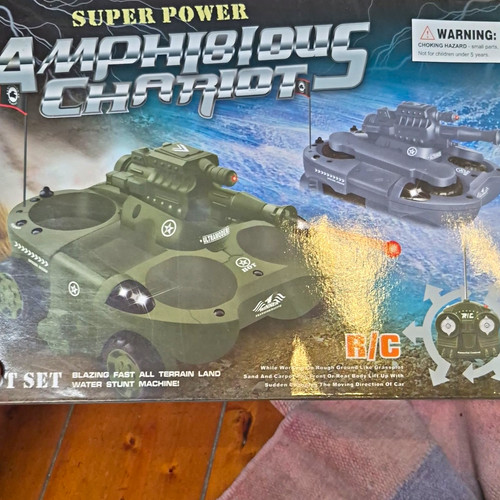 Amphibious chariot 4wd - amphibious,