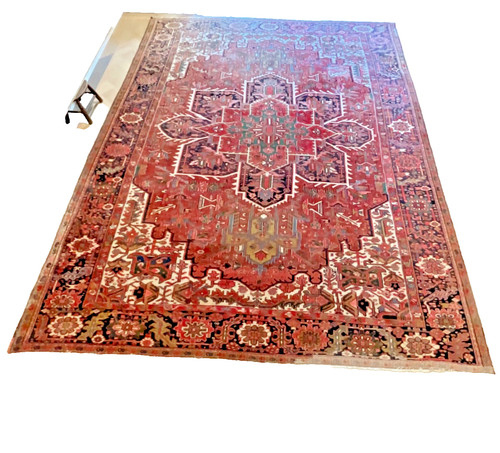 Large oriental carpet - oriental, hand