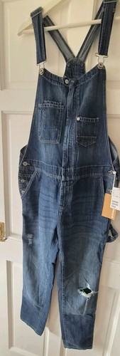 Women denim jumpsuit - denim,