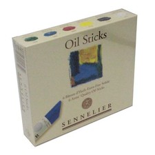 Sennelier artist oil stick 6 38ml sets primary colour starter set