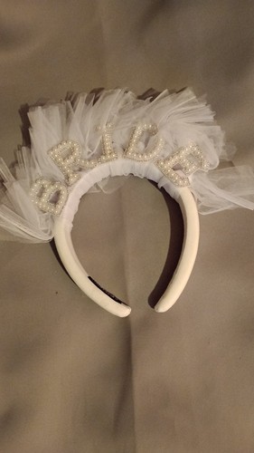 Pearl veil bride headband - 👰,