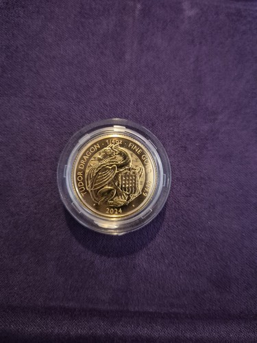 Royal mint 4oz tudor dragon - mint,