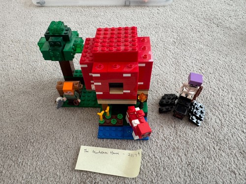 Lego minecraft the mushroom - lego,
