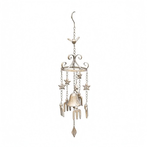 Cast iron wind chime star - cast,