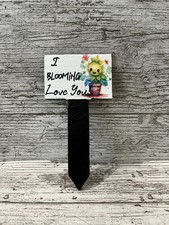 Plant pot Slate markers
