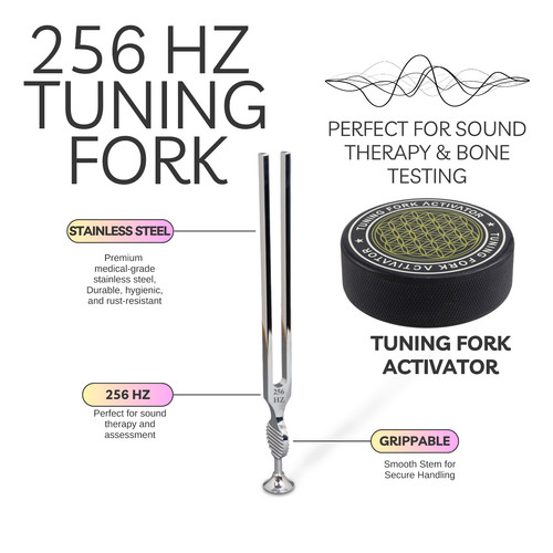 256 tuning fork - hz,