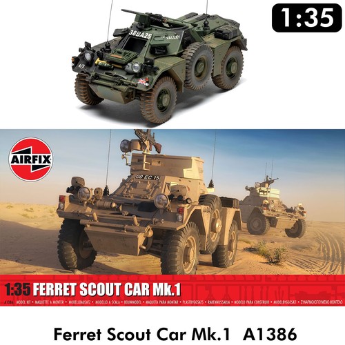 Airfix ferret scout car mk1 - ferret,
