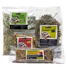 Reptile World Tortoise Forage Kit | Natural Tortoise Food, Enrichment and Treats