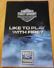 2005 American FORD F-SERIES HARLEY-DAVIDSON TRUCK car sales brochure USA 4x4 4WD