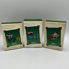Hallmark Miniatures Lot Of 3