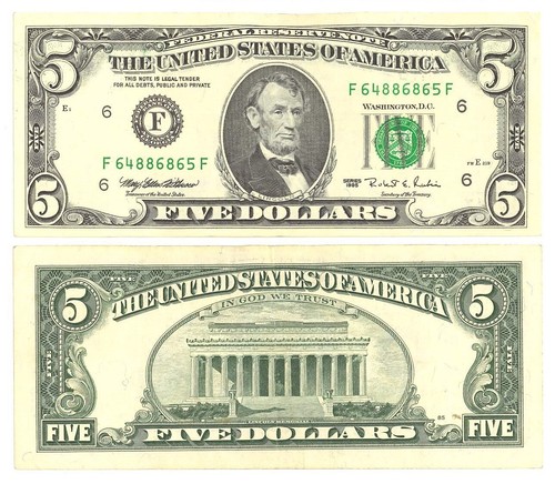 1995 series dollar bill - 1995,
