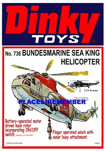 Dinky toys 736 bundesmarine - toys,