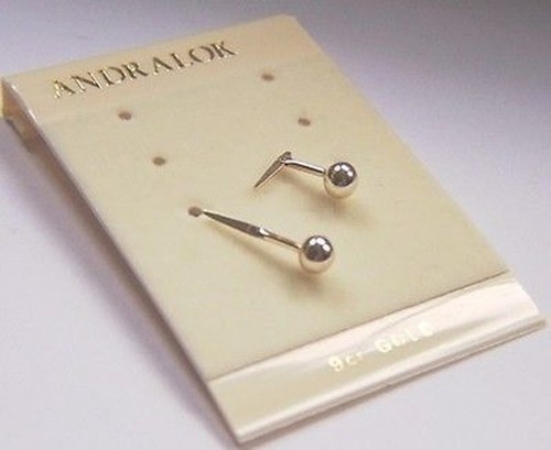 9ct gold andralok 3mm - 9ct,