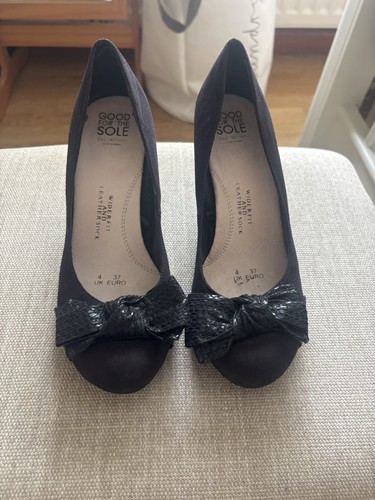 Black size 37 bow - uk, eu