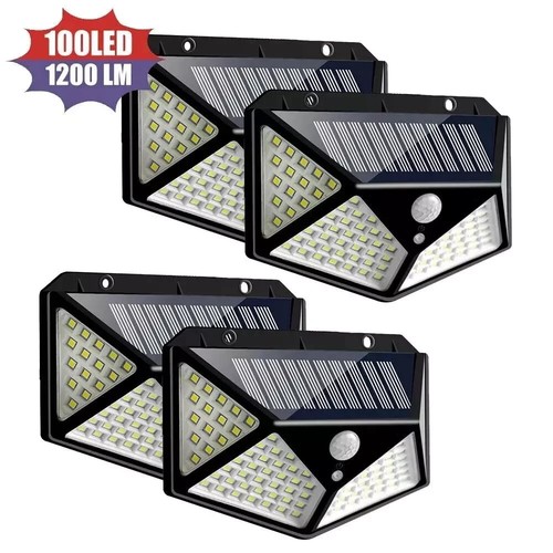 Solar power pir motion - 4x,