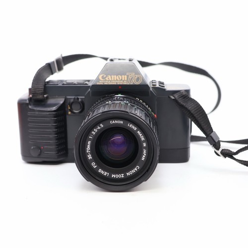 Canon t70 35mm slr - canon, camera