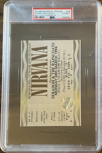 Nirvana very rare unused - nirvana,