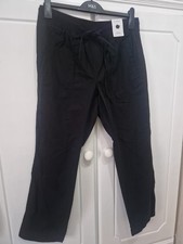 Ladies M&S Black Trousers Size
