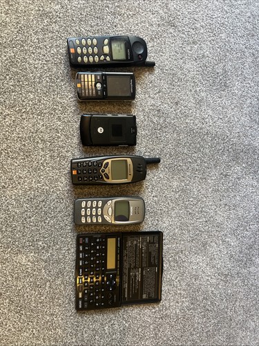 Vintage mobile phone sharp - vintage,