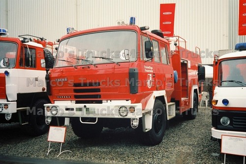 Truck photo tatra 815 fire - truck,