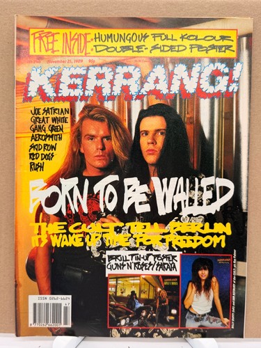 Kerrang magazine issue 266 - issue,