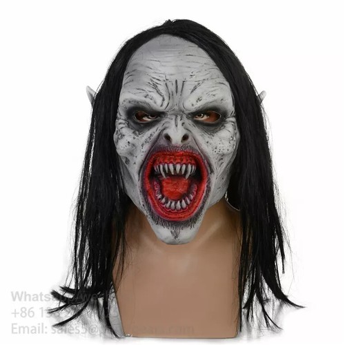Vampire mask latex realistic - mask,