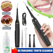 Electric Dental Scaler Tartar Teeth Stains Cleaner Plaque Calculus Remover