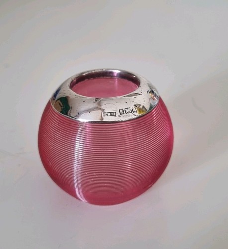 Cranberry glass silver - cranberry,