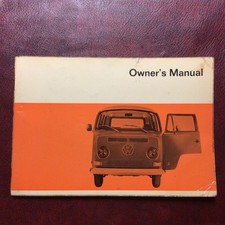 1970 VW VOLKSWAGEN VAN BUS KOMBI PICK UP DELIVERY ORIGINAL OWNERS MANUAL BOOK