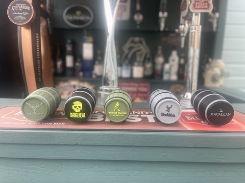 Mini whisky barrel models - models, set