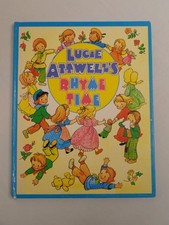 Lucie Attwell's Rhyme Time Picture Book Vintage First Edition Dean 1981