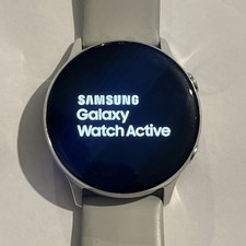 Samsung Galaxy Watch Active SM-R500 40mm Smartwatch Fitness GPS Grey - Working