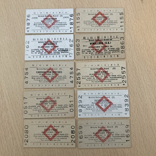 Platform tickets 10 - ,