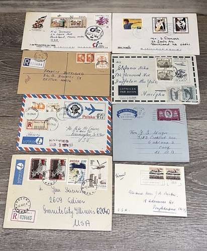 Postal history covers lot 8 - history,