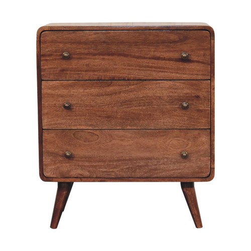 Solid wood curved honey - wood,