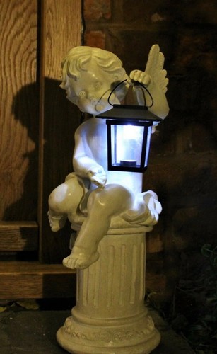 Solar powered garden ornament - garden,