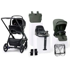 Jane Keep Pushchair + Kombibaby Lie-Flat 360 Baby Car Seat Bundle