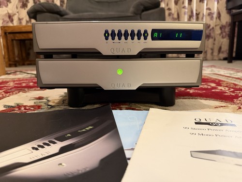 Quad stereo amplifier - quad,