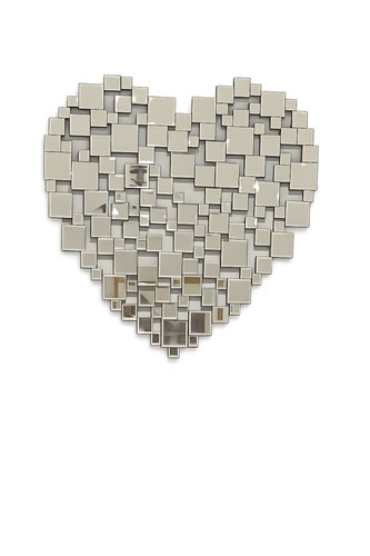 Heart shaped mirror - heart,
