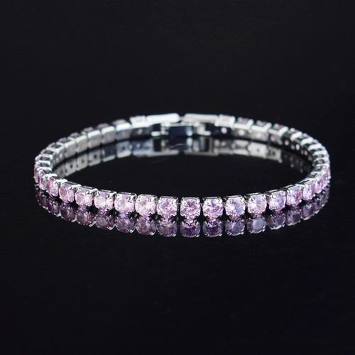 4mm zircon tennis - zircon, bracelet