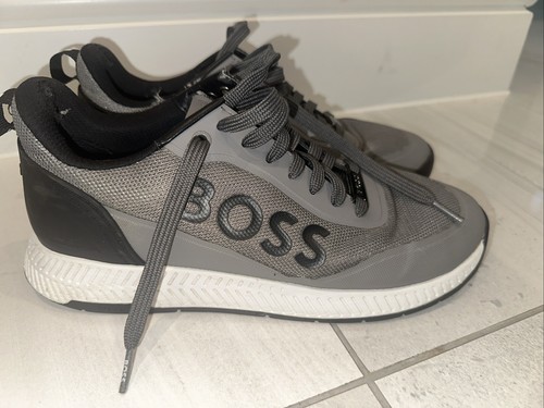 Boss trainers grey uk - uk, 8