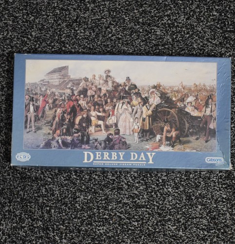 Gibsons derby day 636pc jigsaw - gibsons,
