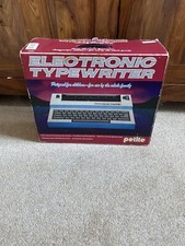 PETITE electronic typewriter-