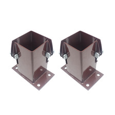 Fence Post Shoe Bolt Down