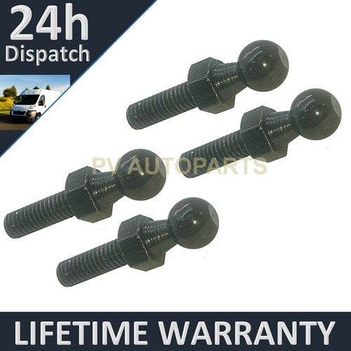 Gas strut end fittings - 4x,