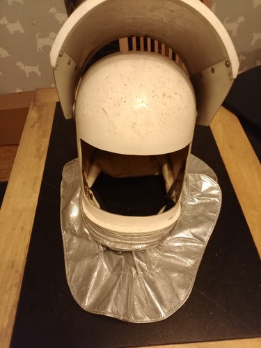 Firefighter helmet silver - firefighter,