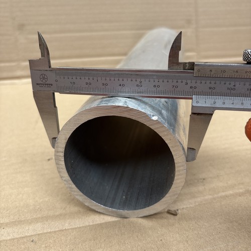 Aluminium tube thick od - tube, mm