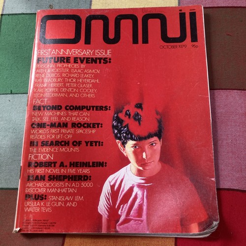 Omni science fiction magazine - omni,