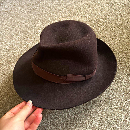 Joules brown wool felt - brown,